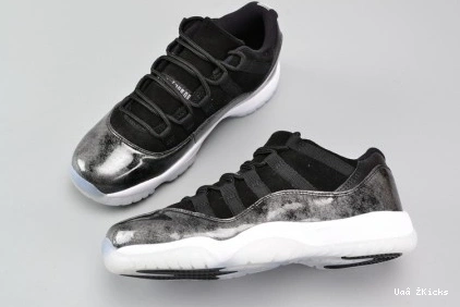 729  JORDAN 11 womens "BARON" 2506 (GS) AIR  RETRO LOW BG 528896- Trendy 0808